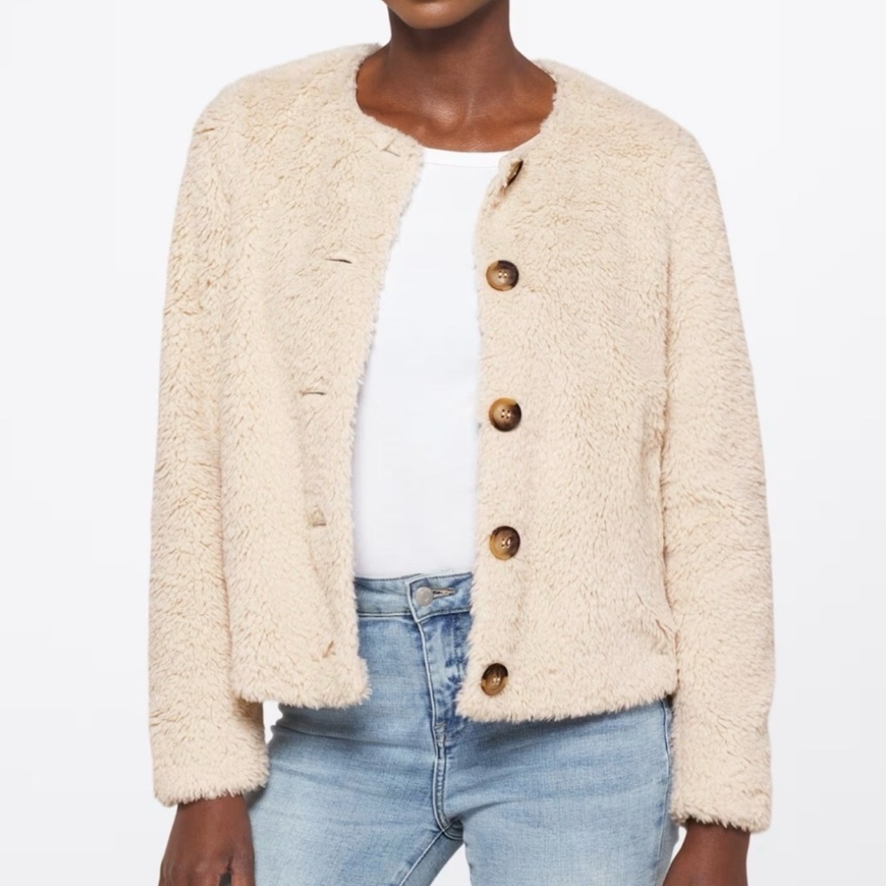 Vero Moda Cozy Amanda Short Teddy Jacket